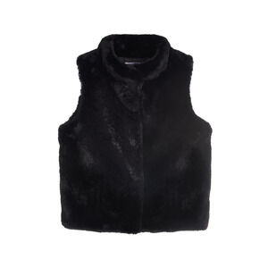 Epic Threads Toddler Girls Faux Fur Vest Black Size 3T